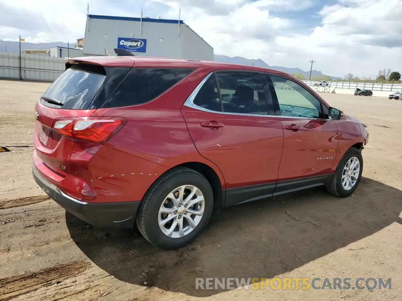 3 Photograph of a damaged car 2GNAXKEV7K6128706 CHEVROLET EQUINOX 2019