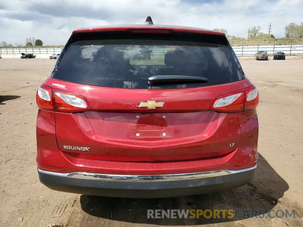 6 Photograph of a damaged car 2GNAXKEV7K6128706 CHEVROLET EQUINOX 2019