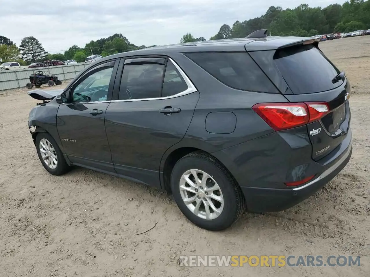 2 Photograph of a damaged car 2GNAXKEV7K6131329 CHEVROLET EQUINOX 2019