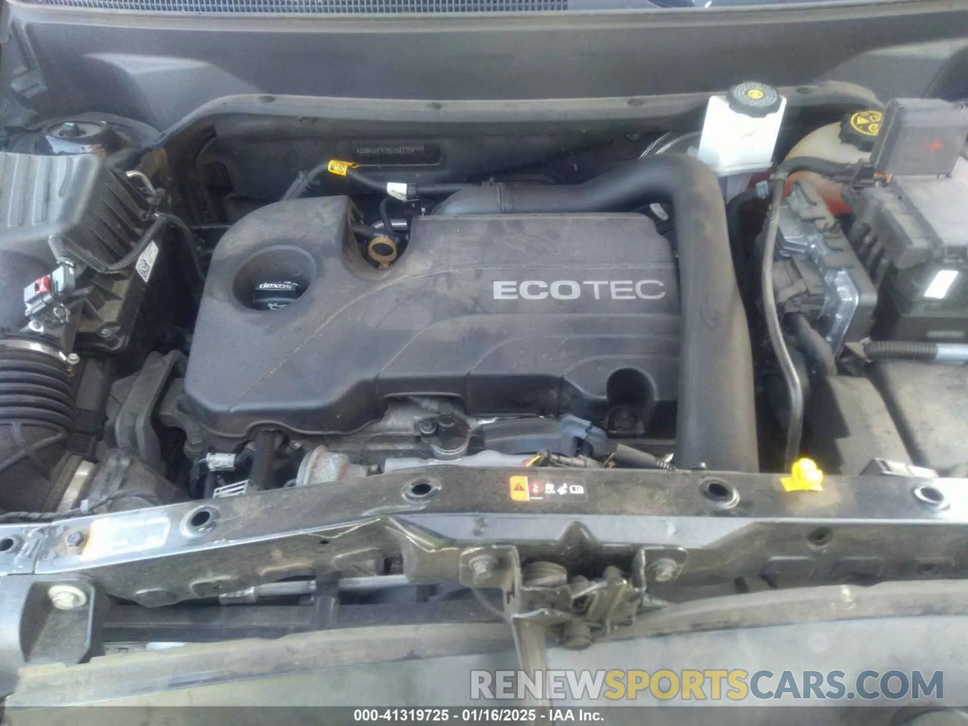 10 Photograph of a damaged car 2GNAXKEV7K6158112 CHEVROLET EQUINOX 2019