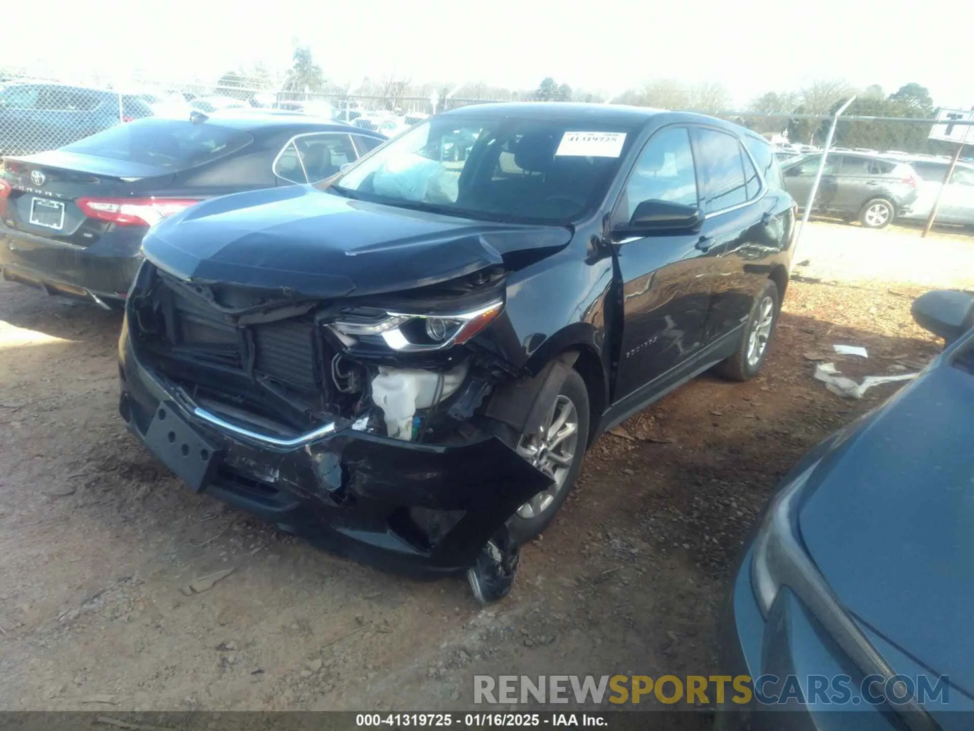2 Photograph of a damaged car 2GNAXKEV7K6158112 CHEVROLET EQUINOX 2019