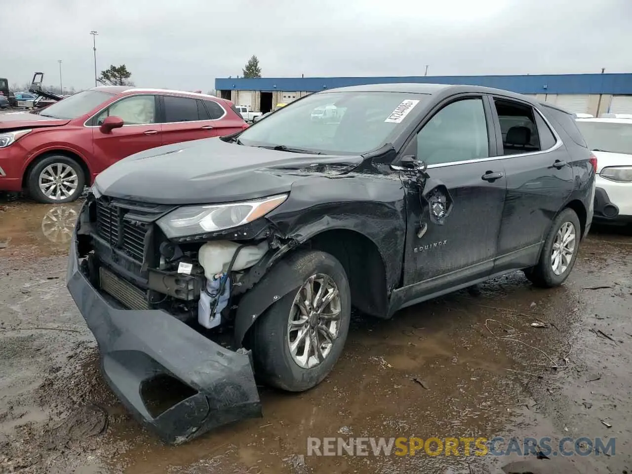 1 Photograph of a damaged car 2GNAXKEV7K6182233 CHEVROLET EQUINOX 2019