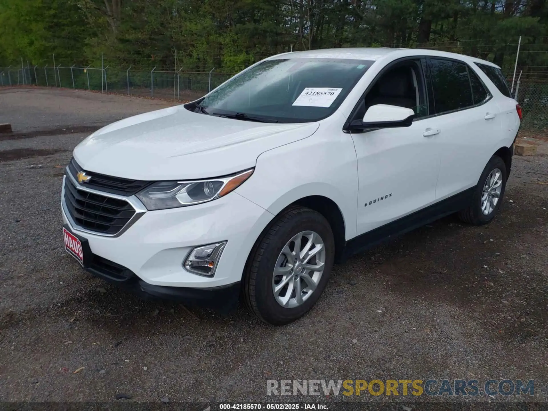 2 Photograph of a damaged car 2GNAXKEV7K6190252 CHEVROLET EQUINOX 2019