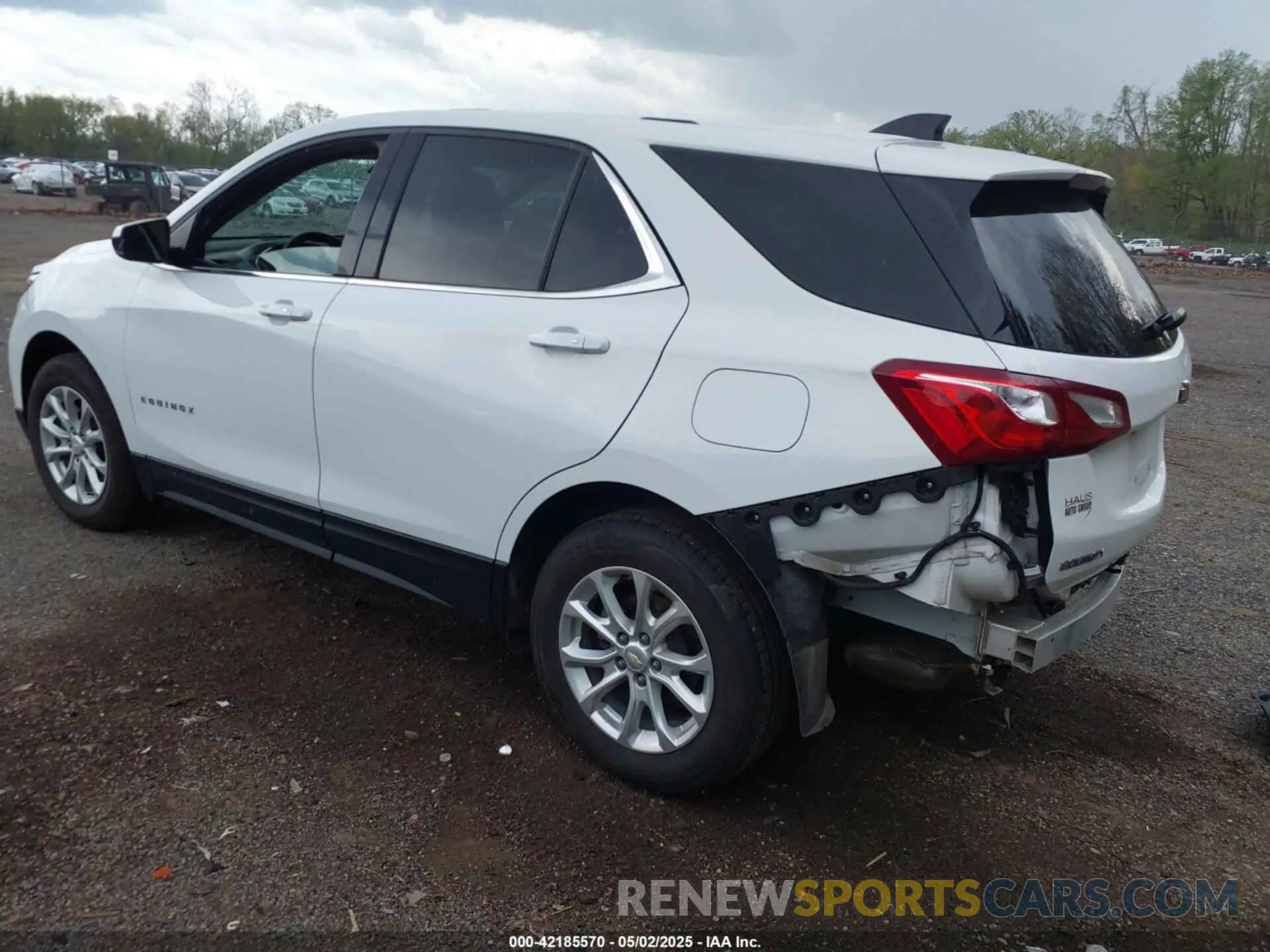3 Photograph of a damaged car 2GNAXKEV7K6190252 CHEVROLET EQUINOX 2019