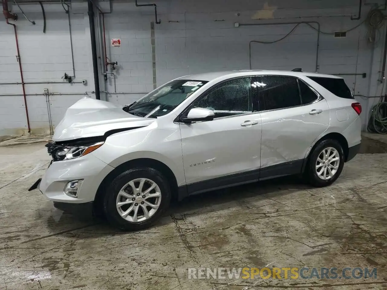 1 Photograph of a damaged car 2GNAXKEV7K6207728 CHEVROLET EQUINOX 2019