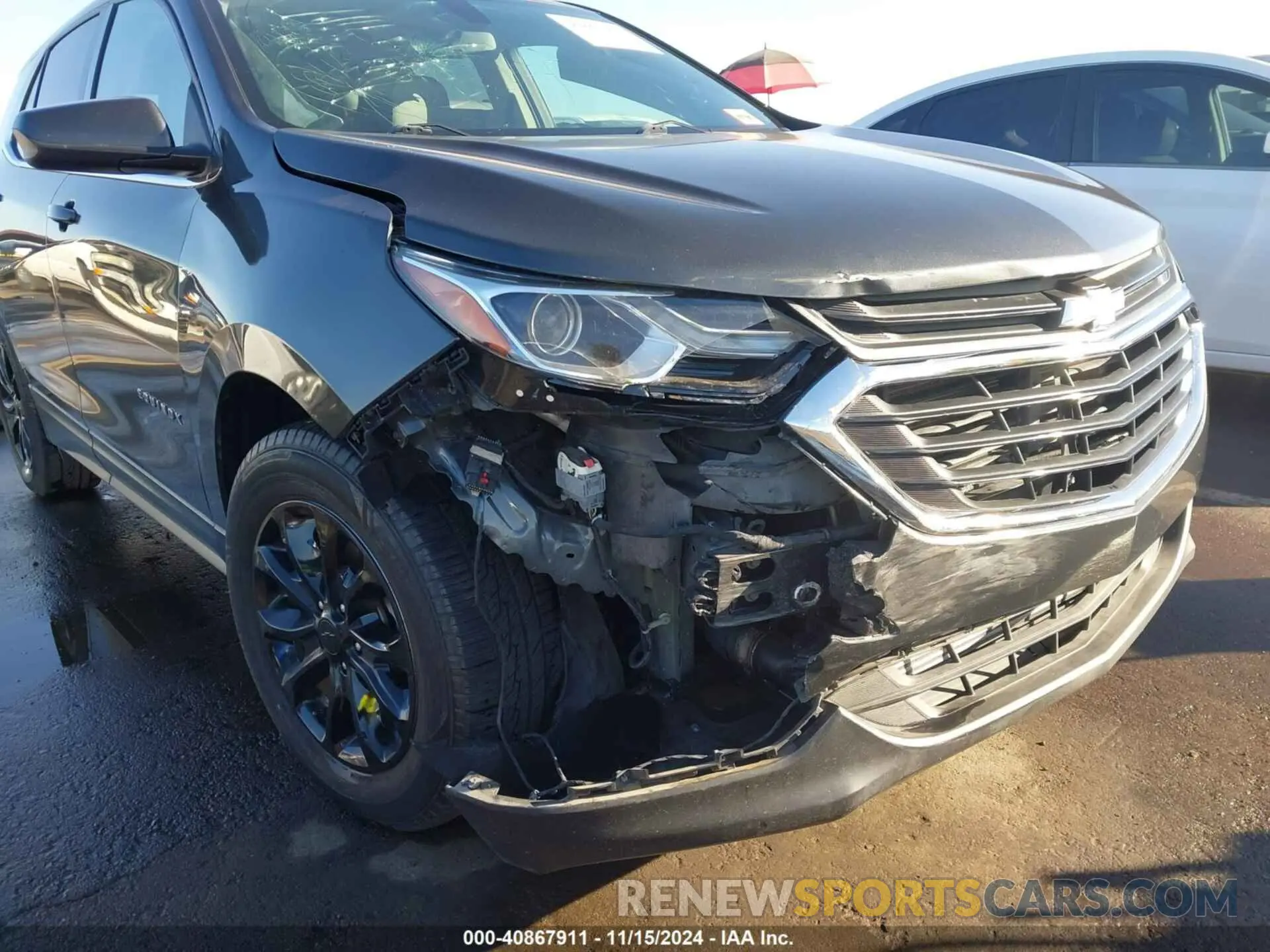 6 Photograph of a damaged car 2GNAXKEV7K6210595 CHEVROLET EQUINOX 2019