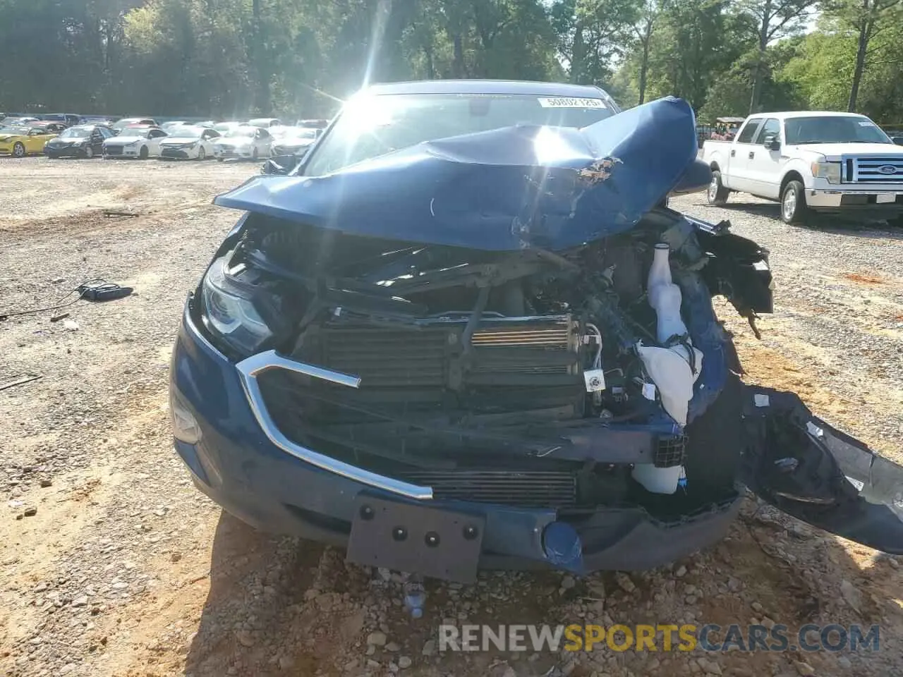 5 Photograph of a damaged car 2GNAXKEV7K6261627 CHEVROLET EQUINOX 2019