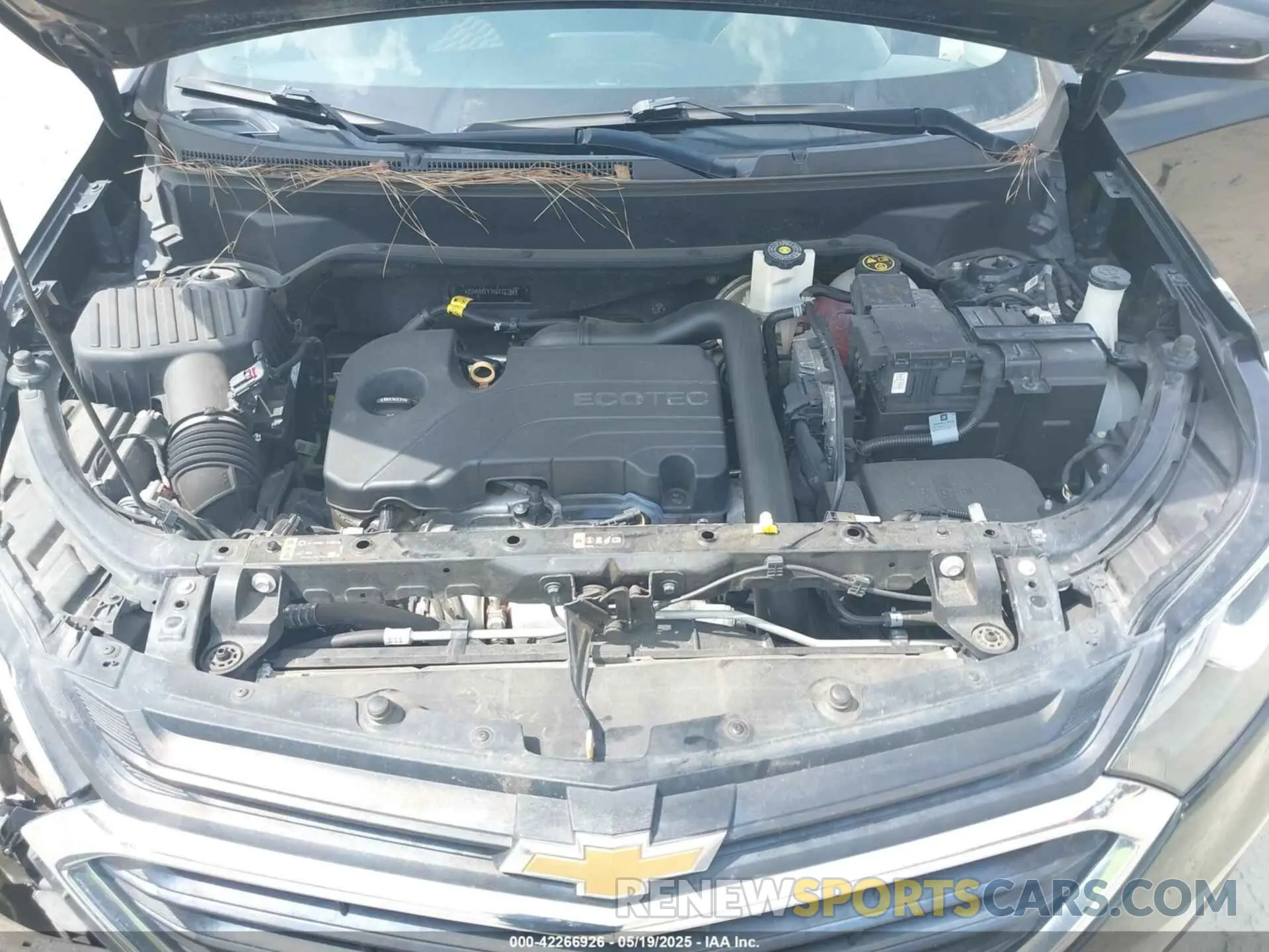 10 Photograph of a damaged car 2GNAXKEV7K6272787 CHEVROLET EQUINOX 2019