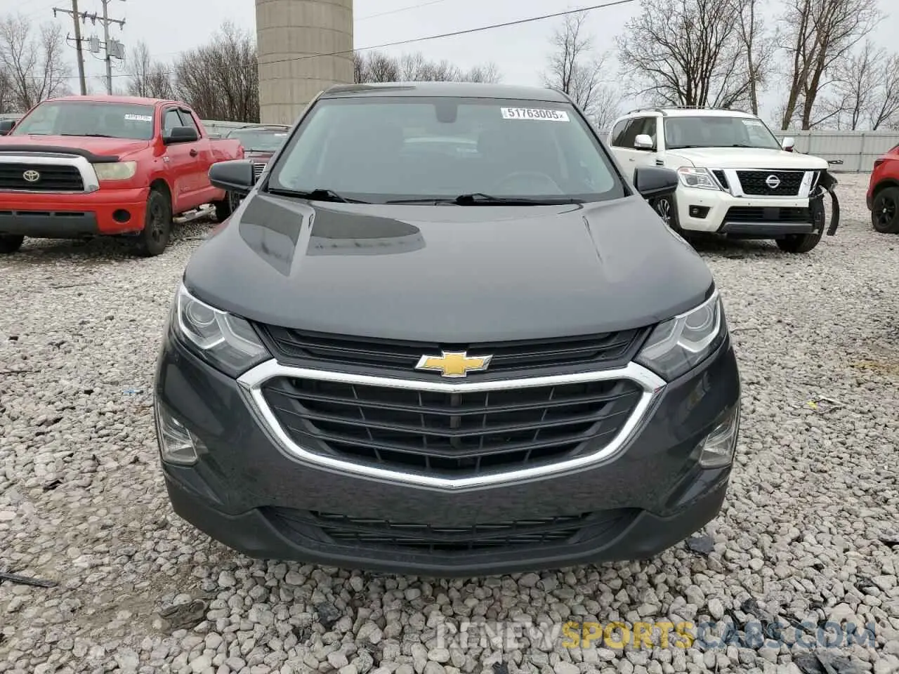 5 Photograph of a damaged car 2GNAXKEV8K6106519 CHEVROLET EQUINOX 2019