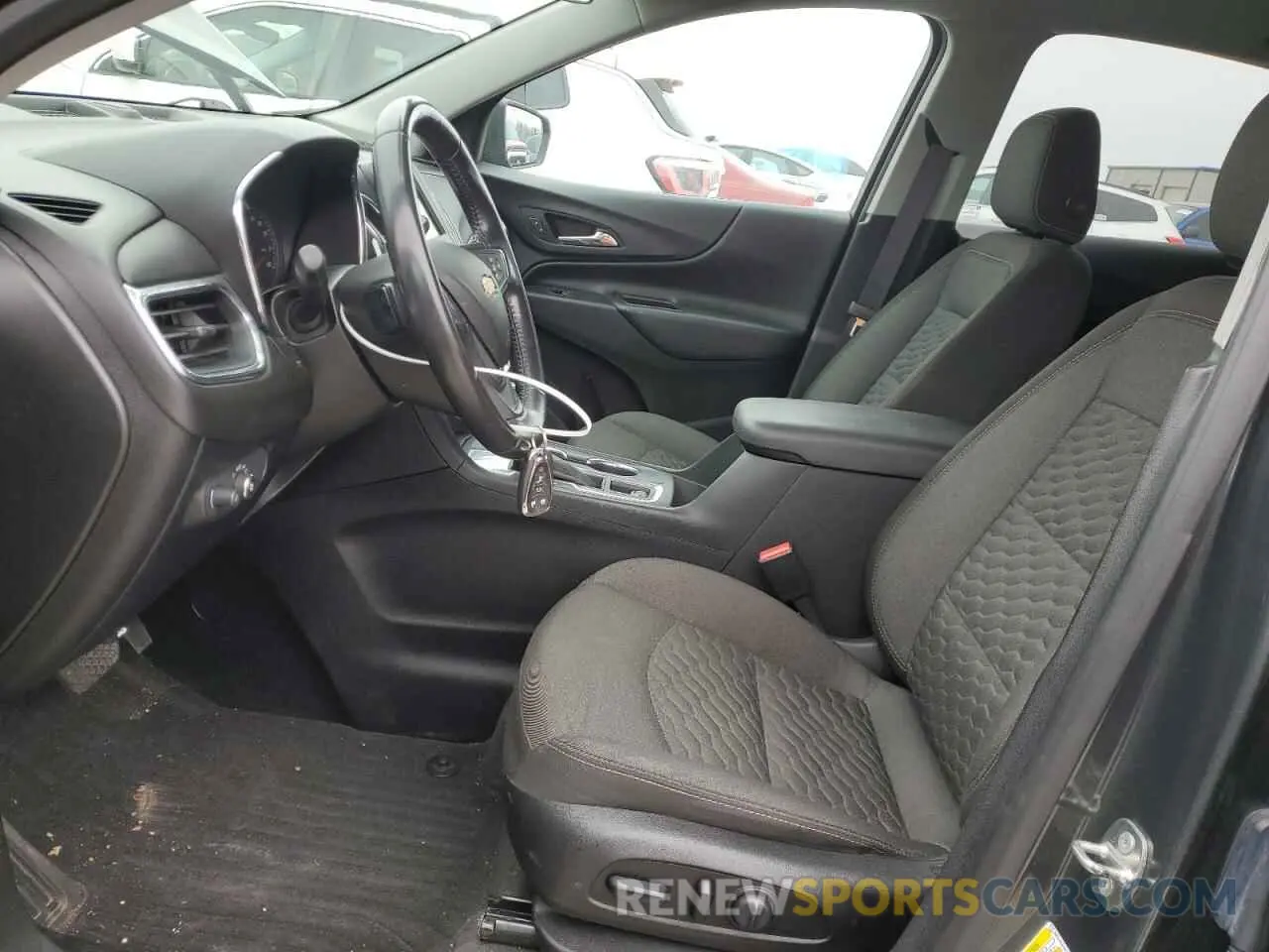 7 Photograph of a damaged car 2GNAXKEV8K6106519 CHEVROLET EQUINOX 2019