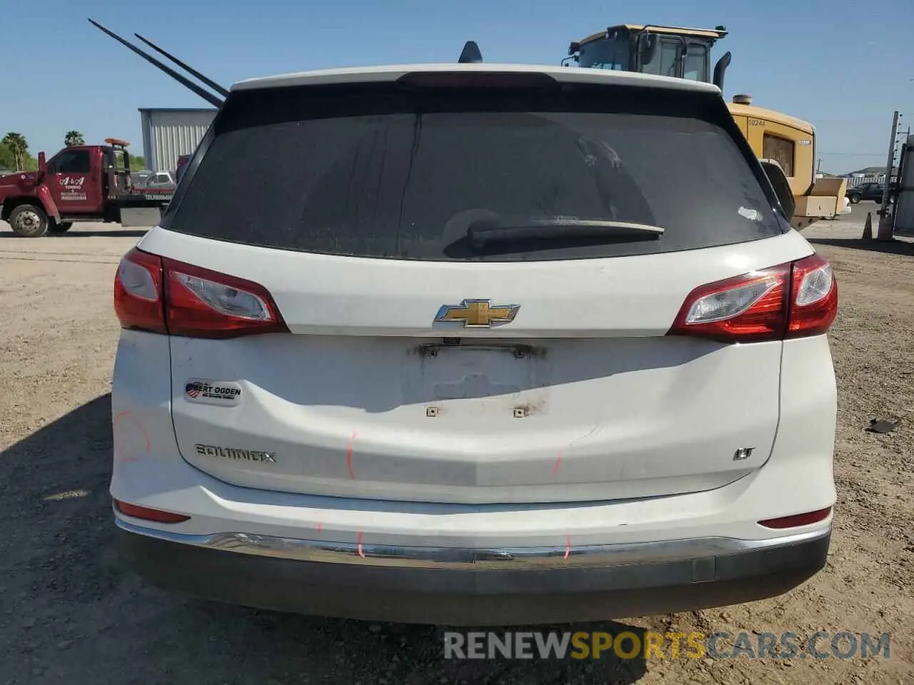 6 Photograph of a damaged car 2GNAXKEV8K6128729 CHEVROLET EQUINOX 2019