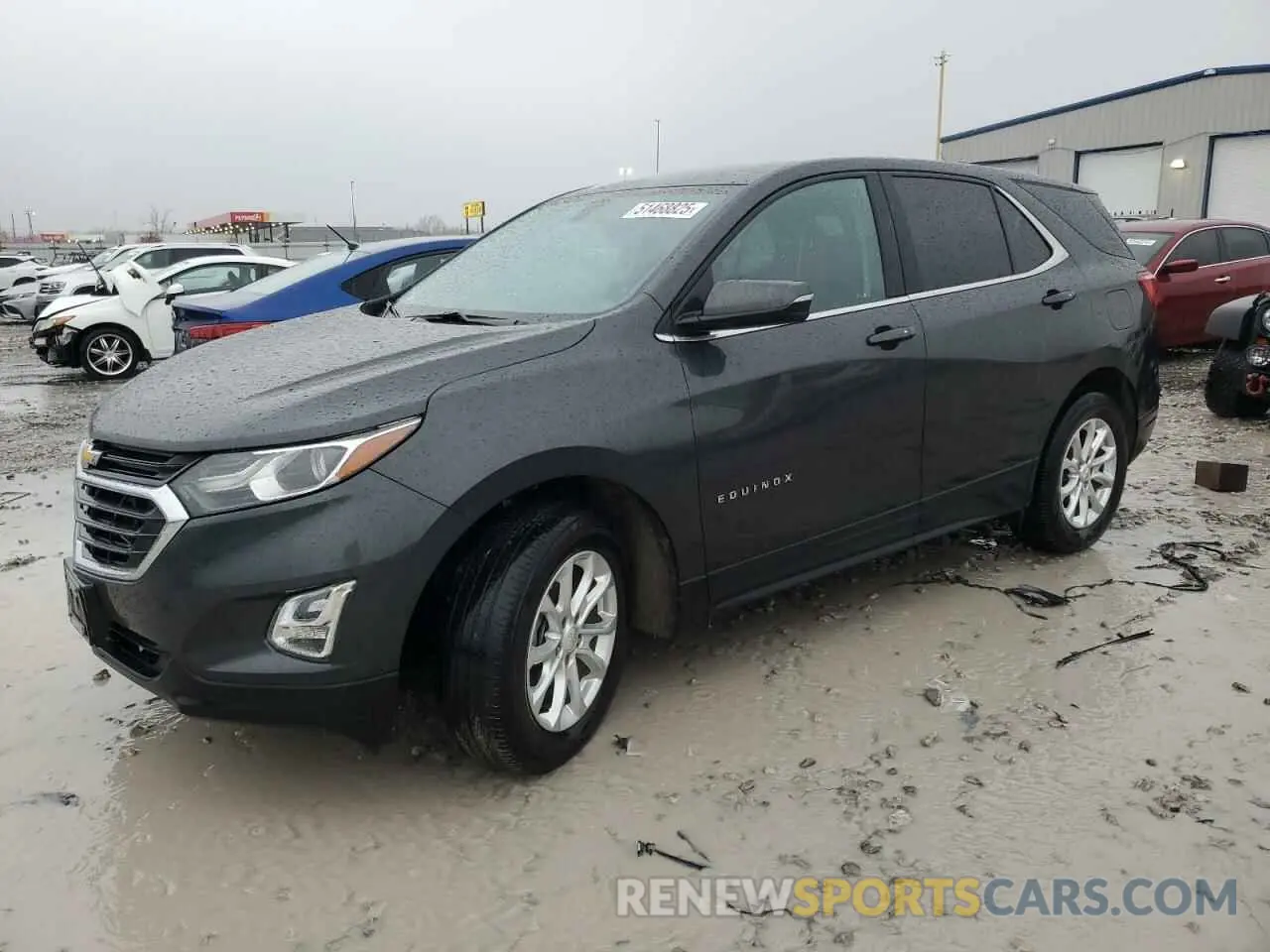 1 Photograph of a damaged car 2GNAXKEV8K6148091 CHEVROLET EQUINOX 2019