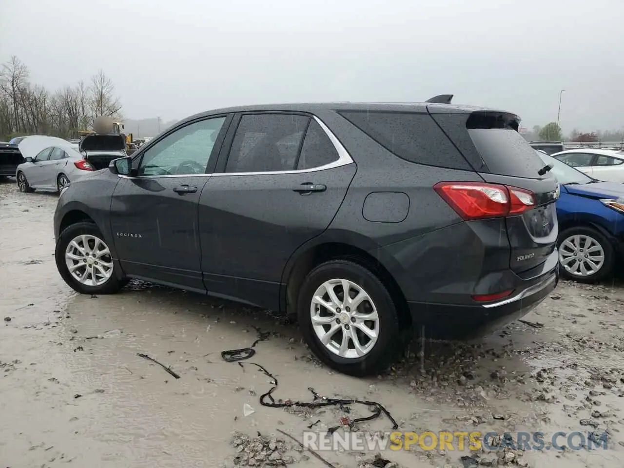 2 Photograph of a damaged car 2GNAXKEV8K6148091 CHEVROLET EQUINOX 2019