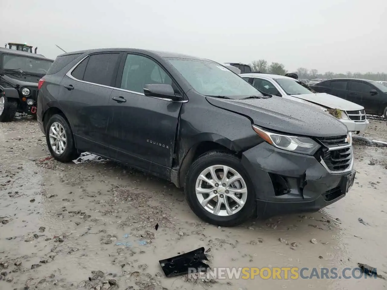 4 Photograph of a damaged car 2GNAXKEV8K6148091 CHEVROLET EQUINOX 2019