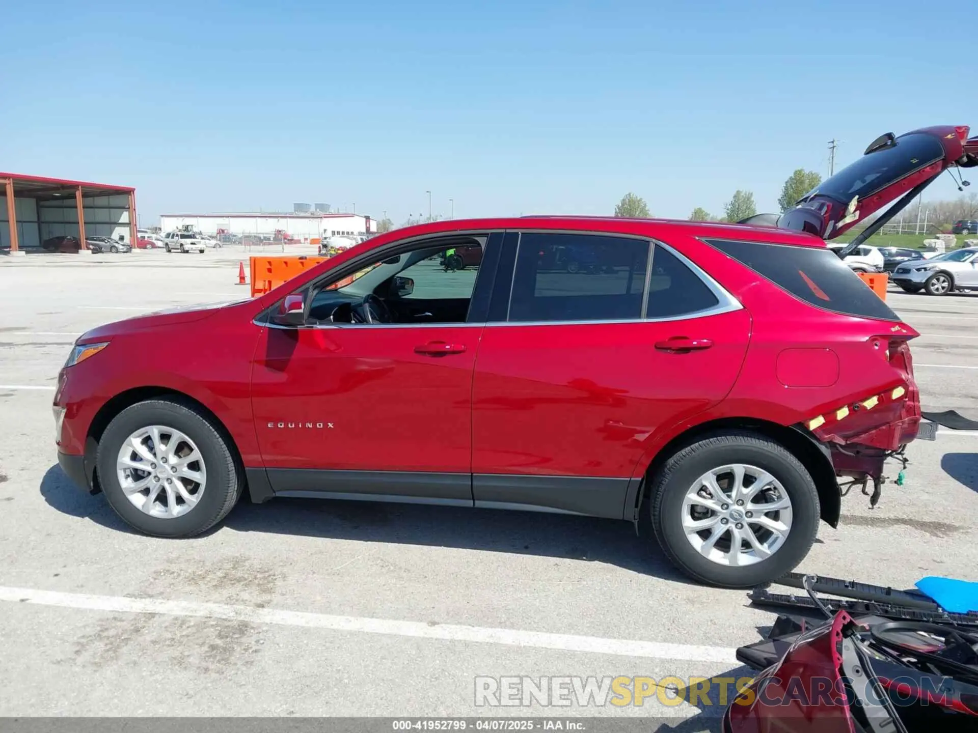 15 Photograph of a damaged car 2GNAXKEV8K6149676 CHEVROLET EQUINOX 2019