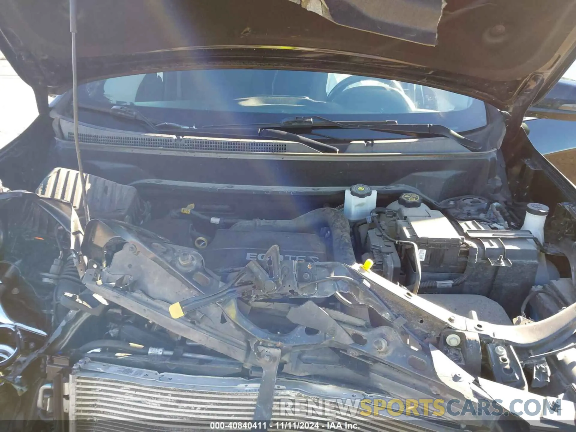10 Photograph of a damaged car 2GNAXKEV8K6150732 CHEVROLET EQUINOX 2019