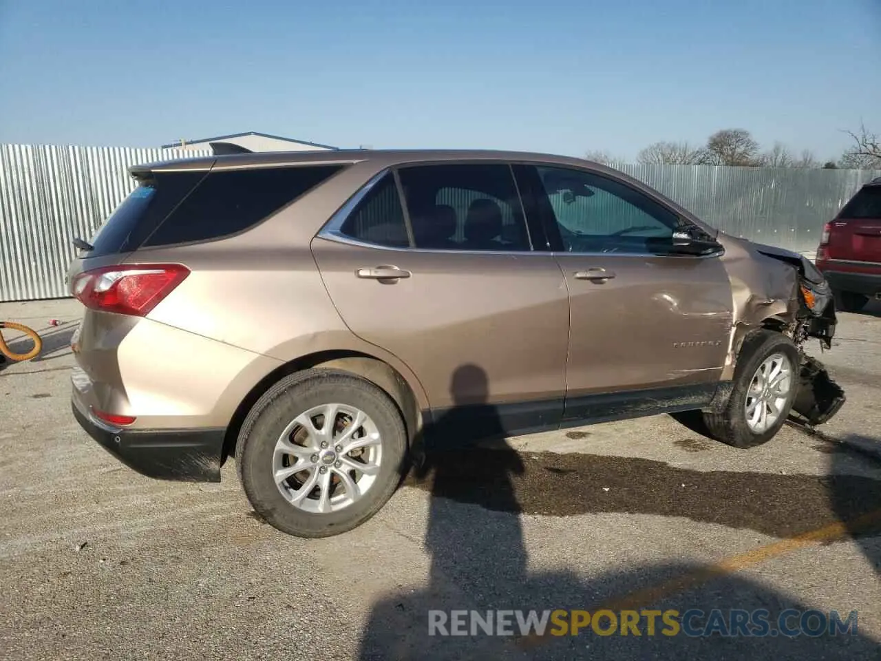 3 Photograph of a damaged car 2GNAXKEV8K6203400 CHEVROLET EQUINOX 2019