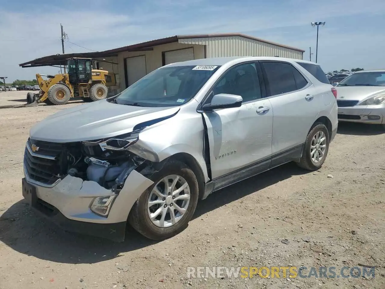 1 Photograph of a damaged car 2GNAXKEV8K6303920 CHEVROLET EQUINOX 2019