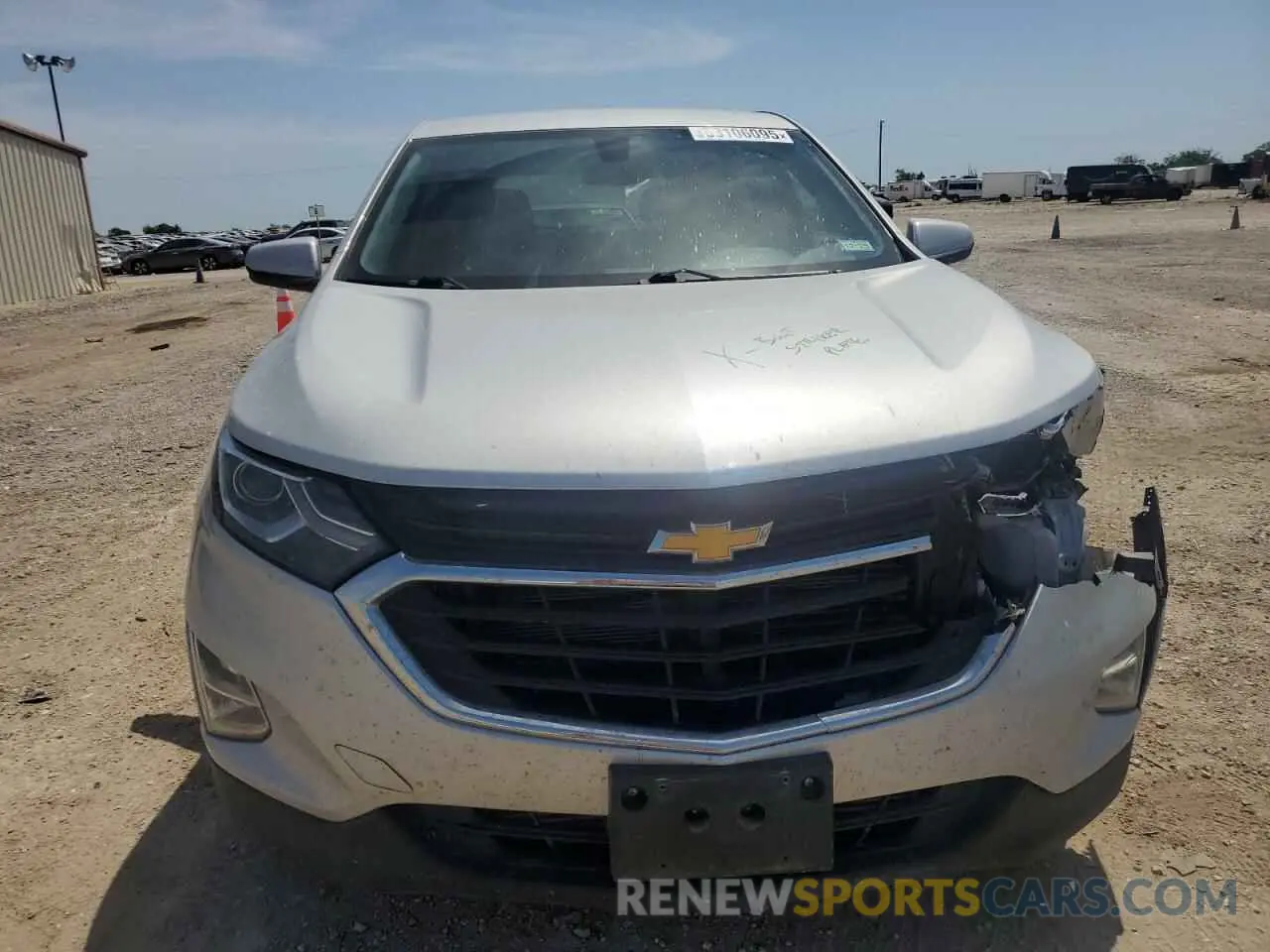 5 Photograph of a damaged car 2GNAXKEV8K6303920 CHEVROLET EQUINOX 2019