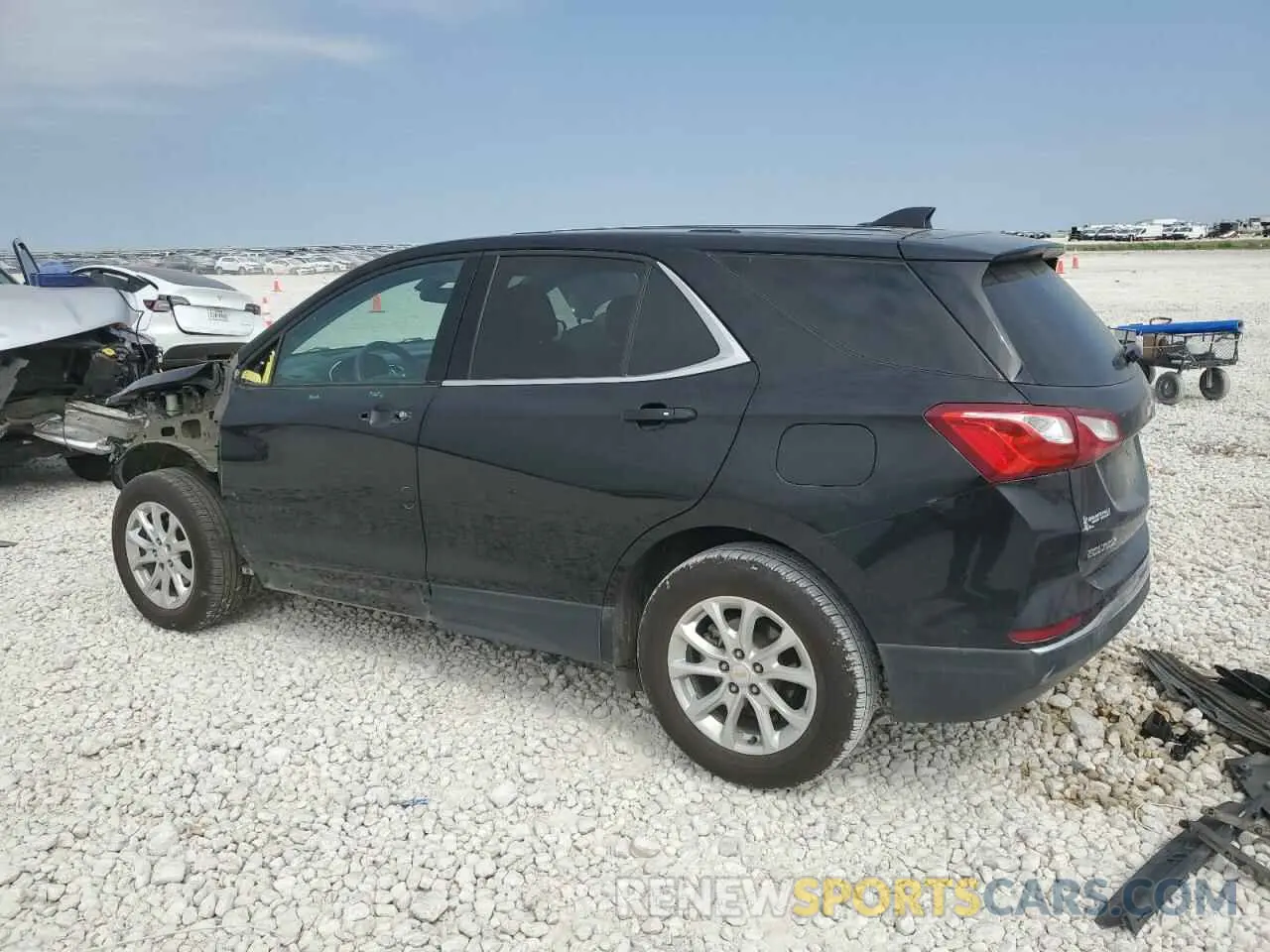 2 Photograph of a damaged car 2GNAXKEV9K6132482 CHEVROLET EQUINOX 2019