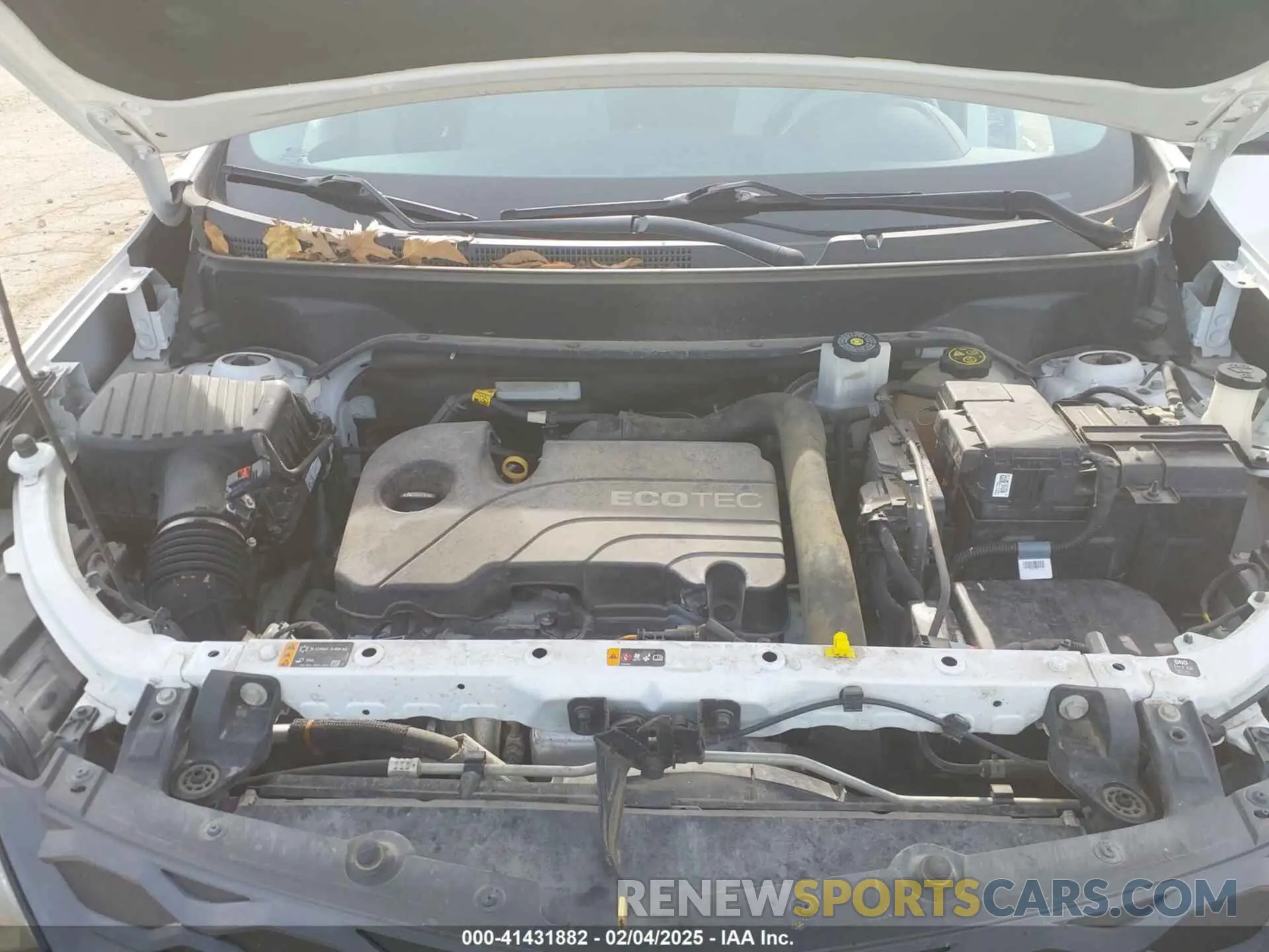 10 Photograph of a damaged car 2GNAXKEV9K6159732 CHEVROLET EQUINOX 2019