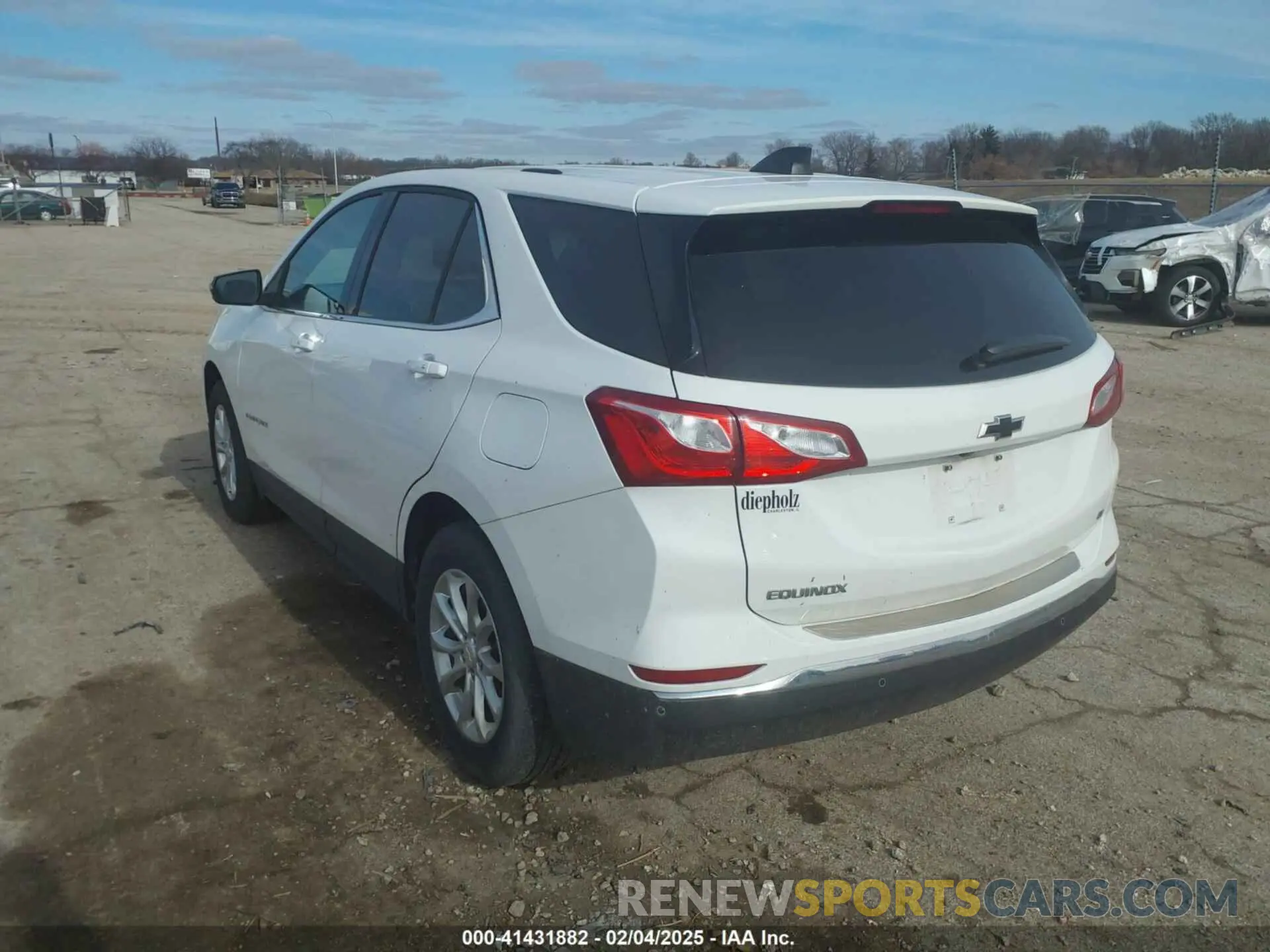 3 Photograph of a damaged car 2GNAXKEV9K6159732 CHEVROLET EQUINOX 2019