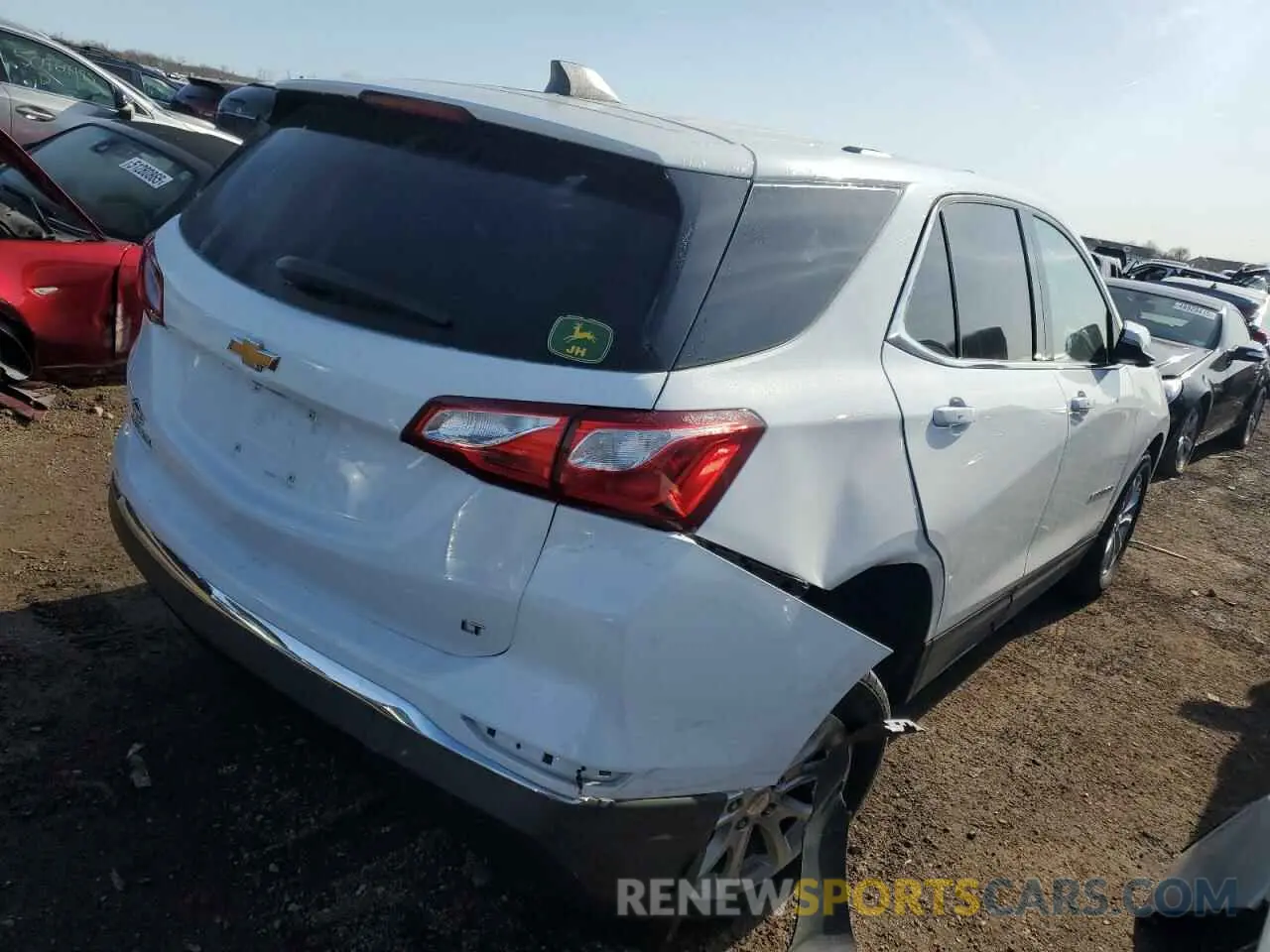 3 Photograph of a damaged car 2GNAXKEV9K6173064 CHEVROLET EQUINOX 2019