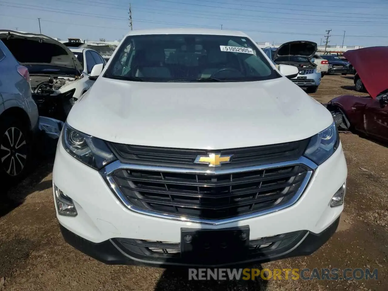 5 Photograph of a damaged car 2GNAXKEV9K6173064 CHEVROLET EQUINOX 2019