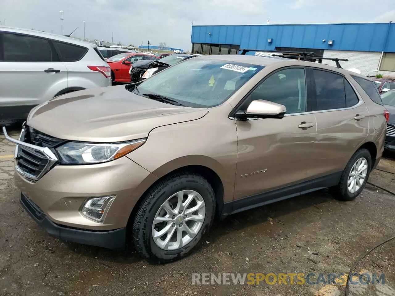 1 Photograph of a damaged car 2GNAXKEV9K6173288 CHEVROLET EQUINOX 2019