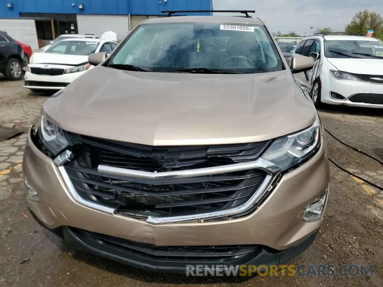 5 Photograph of a damaged car 2GNAXKEV9K6173288 CHEVROLET EQUINOX 2019