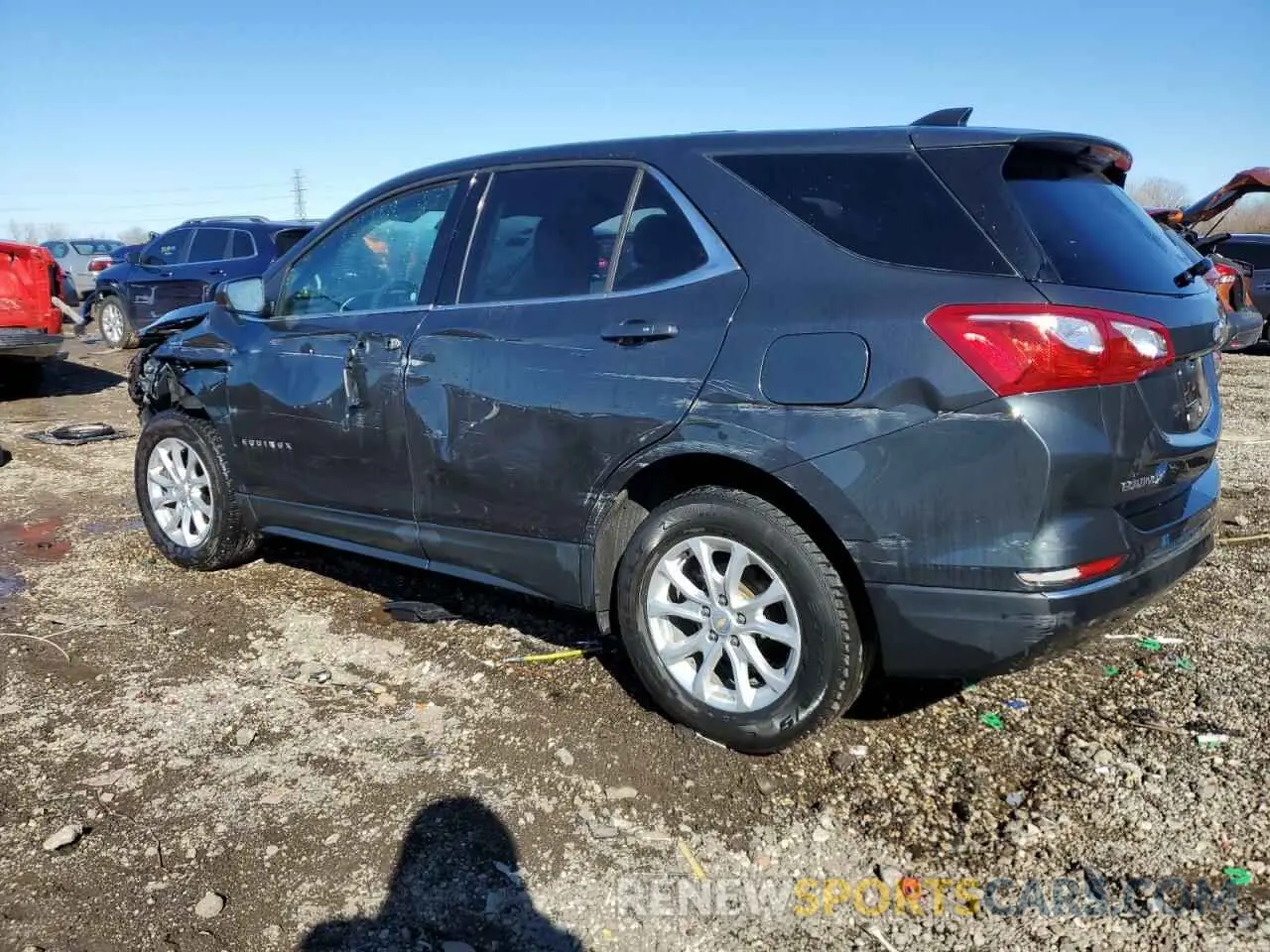 2 Photograph of a damaged car 2GNAXKEV9K6186400 CHEVROLET EQUINOX 2019