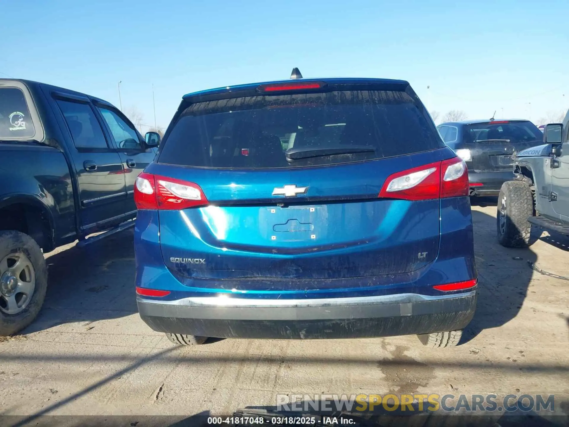 16 Photograph of a damaged car 2GNAXKEV9K6187983 CHEVROLET EQUINOX 2019