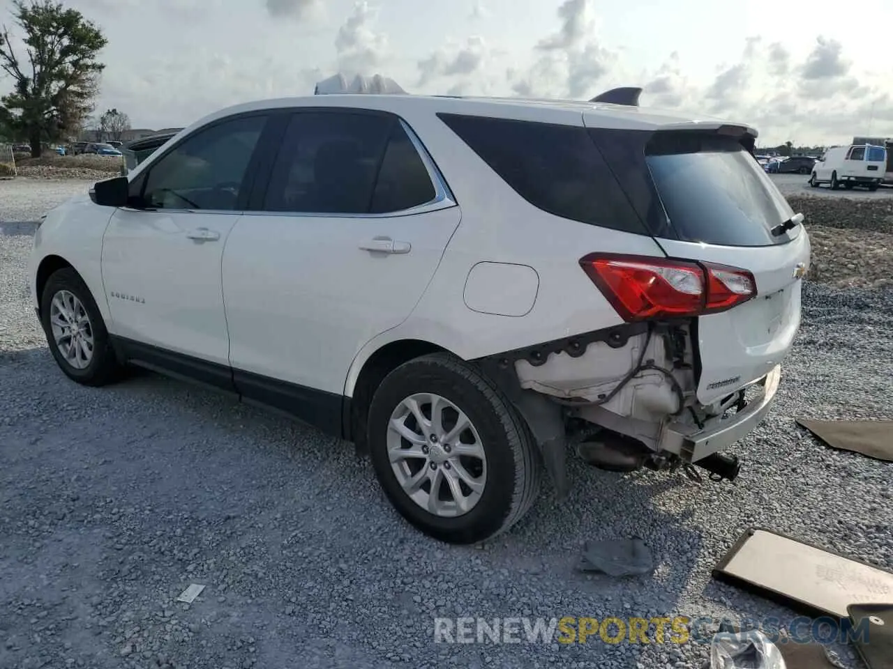 2 Photograph of a damaged car 2GNAXKEV9K6195565 CHEVROLET EQUINOX 2019