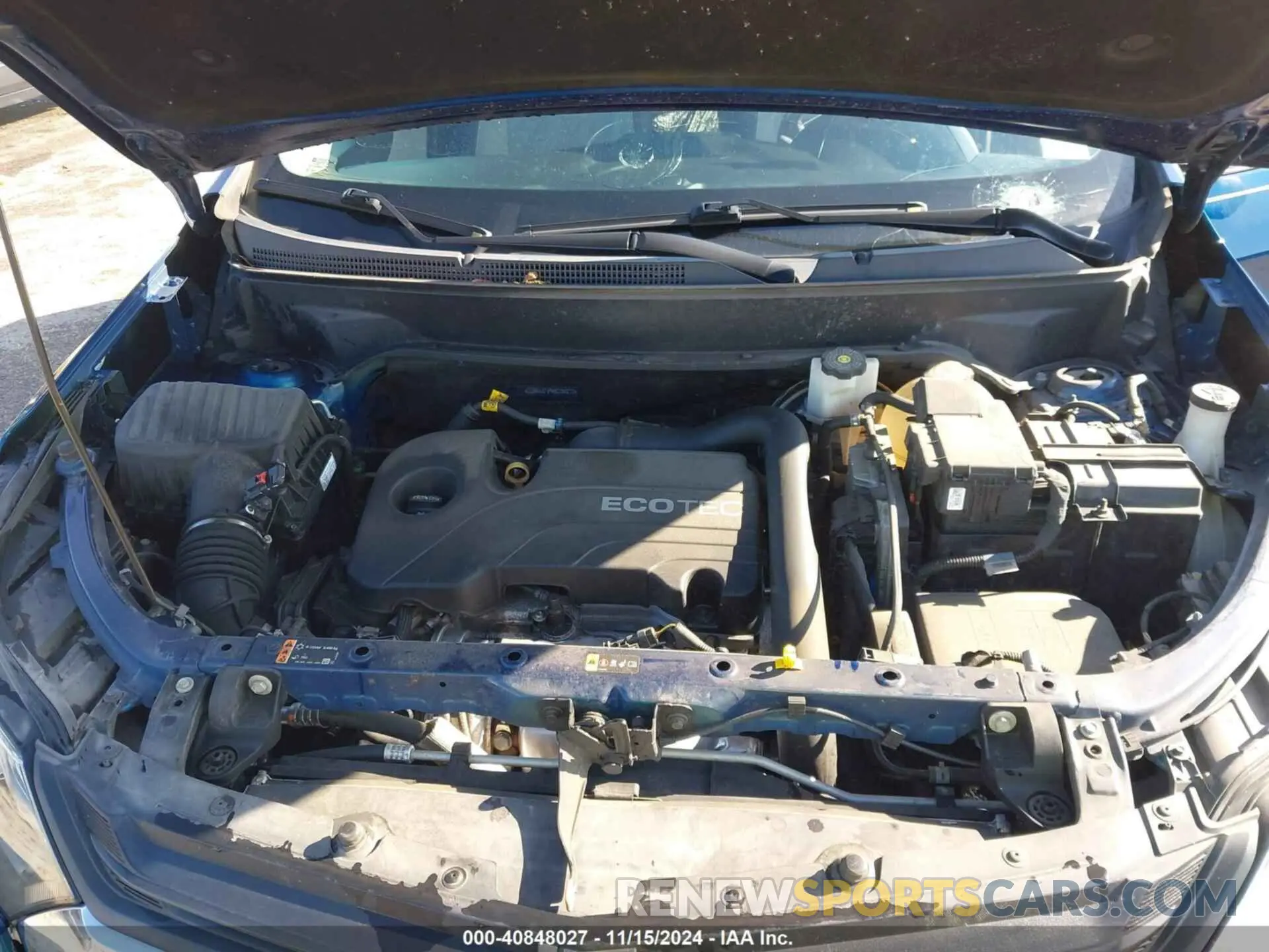 10 Photograph of a damaged car 2GNAXKEV9K6205320 CHEVROLET EQUINOX 2019