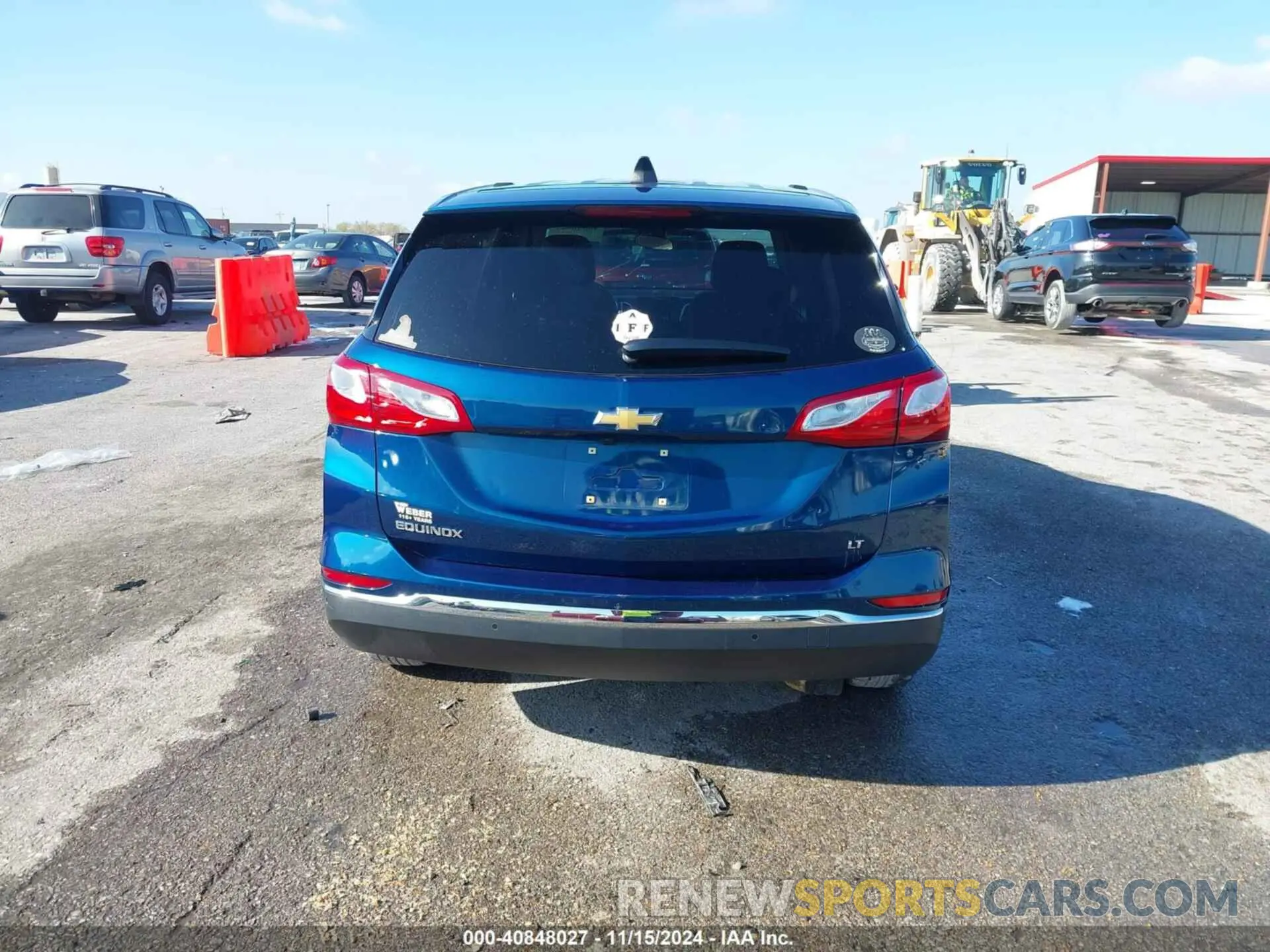 16 Photograph of a damaged car 2GNAXKEV9K6205320 CHEVROLET EQUINOX 2019