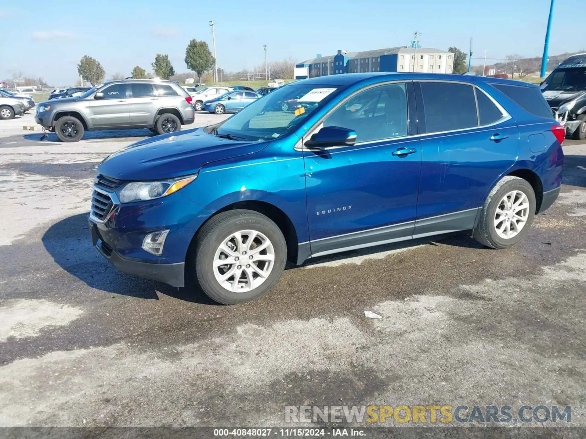 2 Photograph of a damaged car 2GNAXKEV9K6205320 CHEVROLET EQUINOX 2019