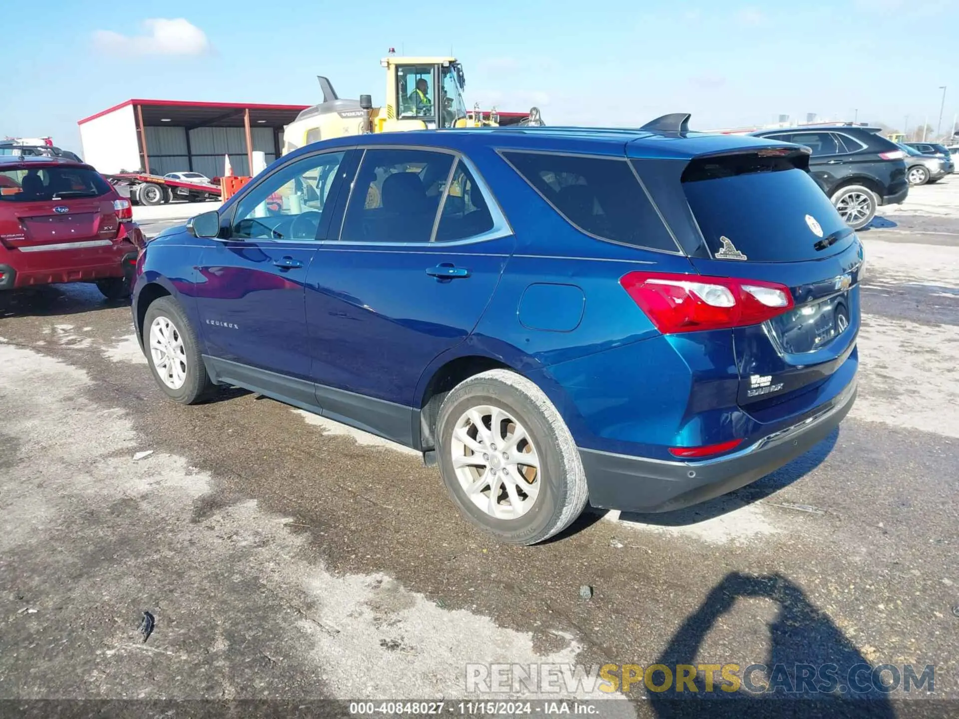 3 Photograph of a damaged car 2GNAXKEV9K6205320 CHEVROLET EQUINOX 2019