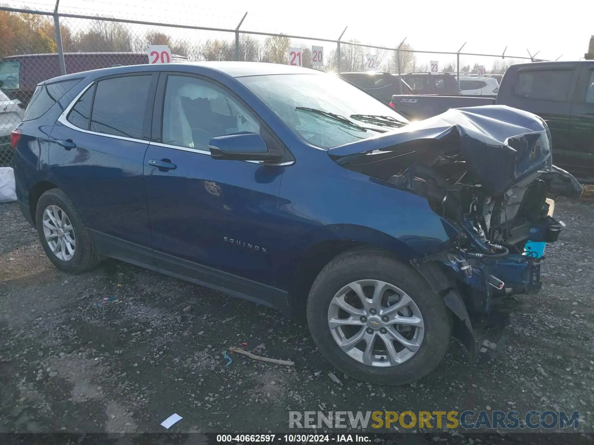 1 Photograph of a damaged car 2GNAXKEV9K6207780 CHEVROLET EQUINOX 2019
