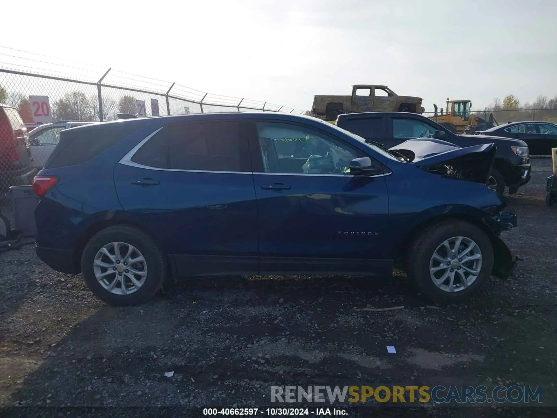 13 Photograph of a damaged car 2GNAXKEV9K6207780 CHEVROLET EQUINOX 2019