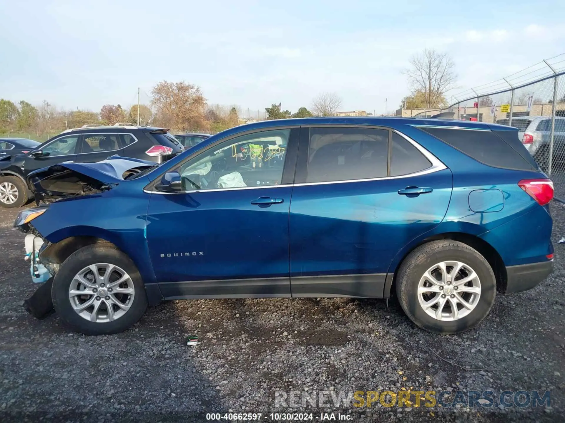 14 Photograph of a damaged car 2GNAXKEV9K6207780 CHEVROLET EQUINOX 2019