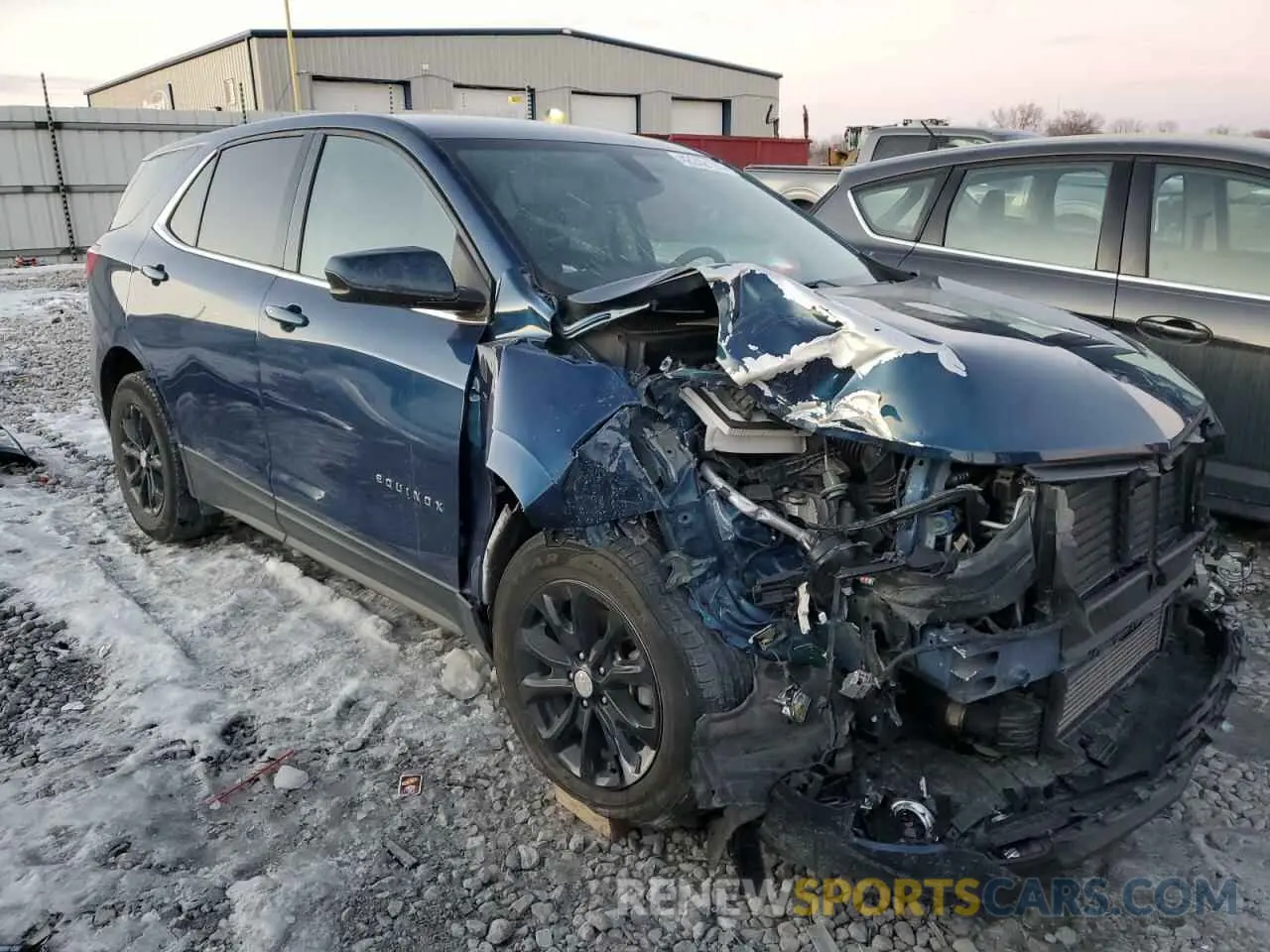 4 Photograph of a damaged car 2GNAXKEV9K6208377 CHEVROLET EQUINOX 2019