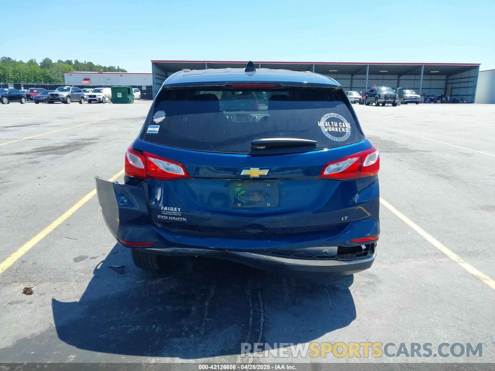 16 Photograph of a damaged car 2GNAXKEV9K6236308 CHEVROLET EQUINOX 2019