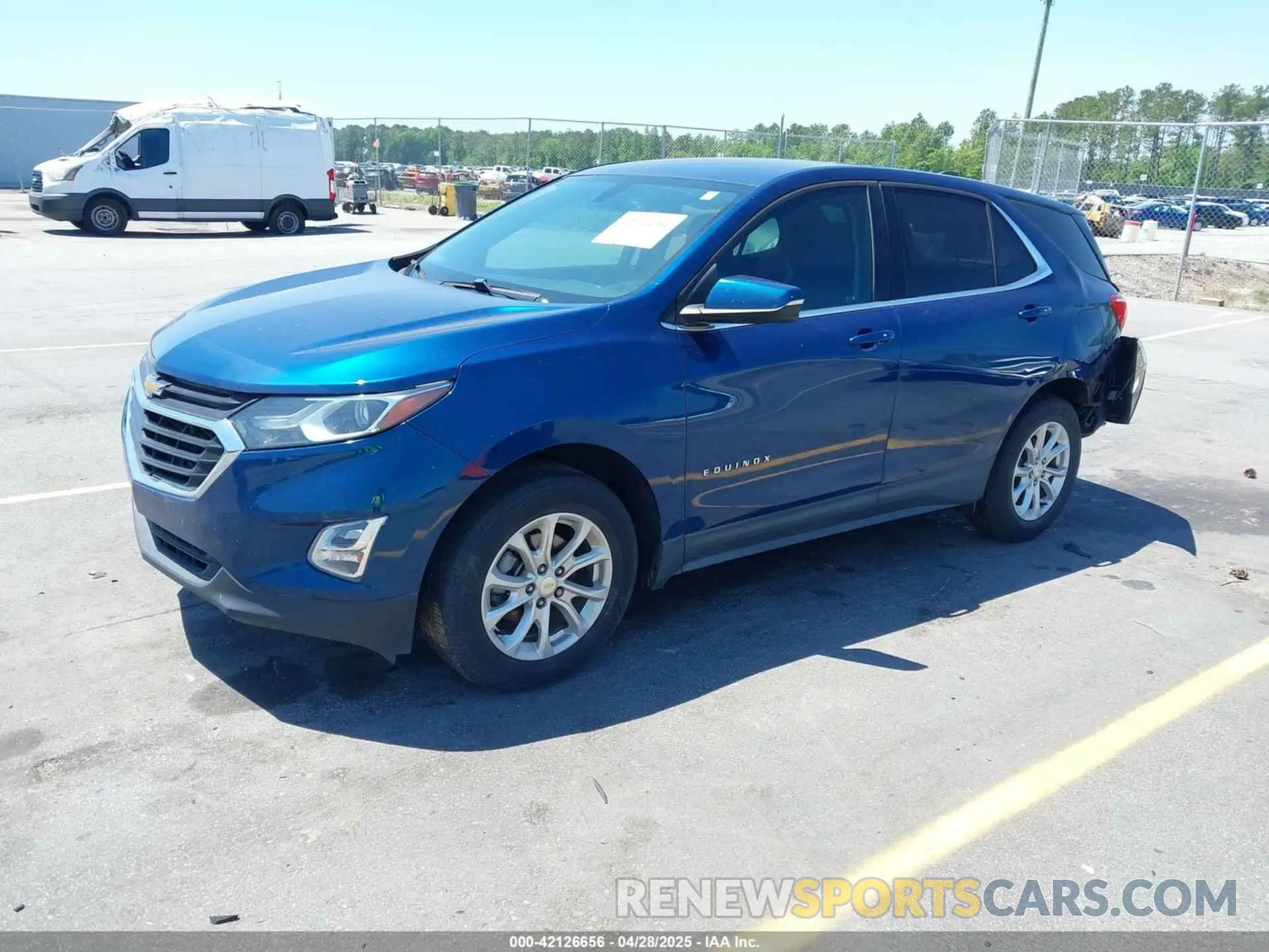 2 Photograph of a damaged car 2GNAXKEV9K6236308 CHEVROLET EQUINOX 2019
