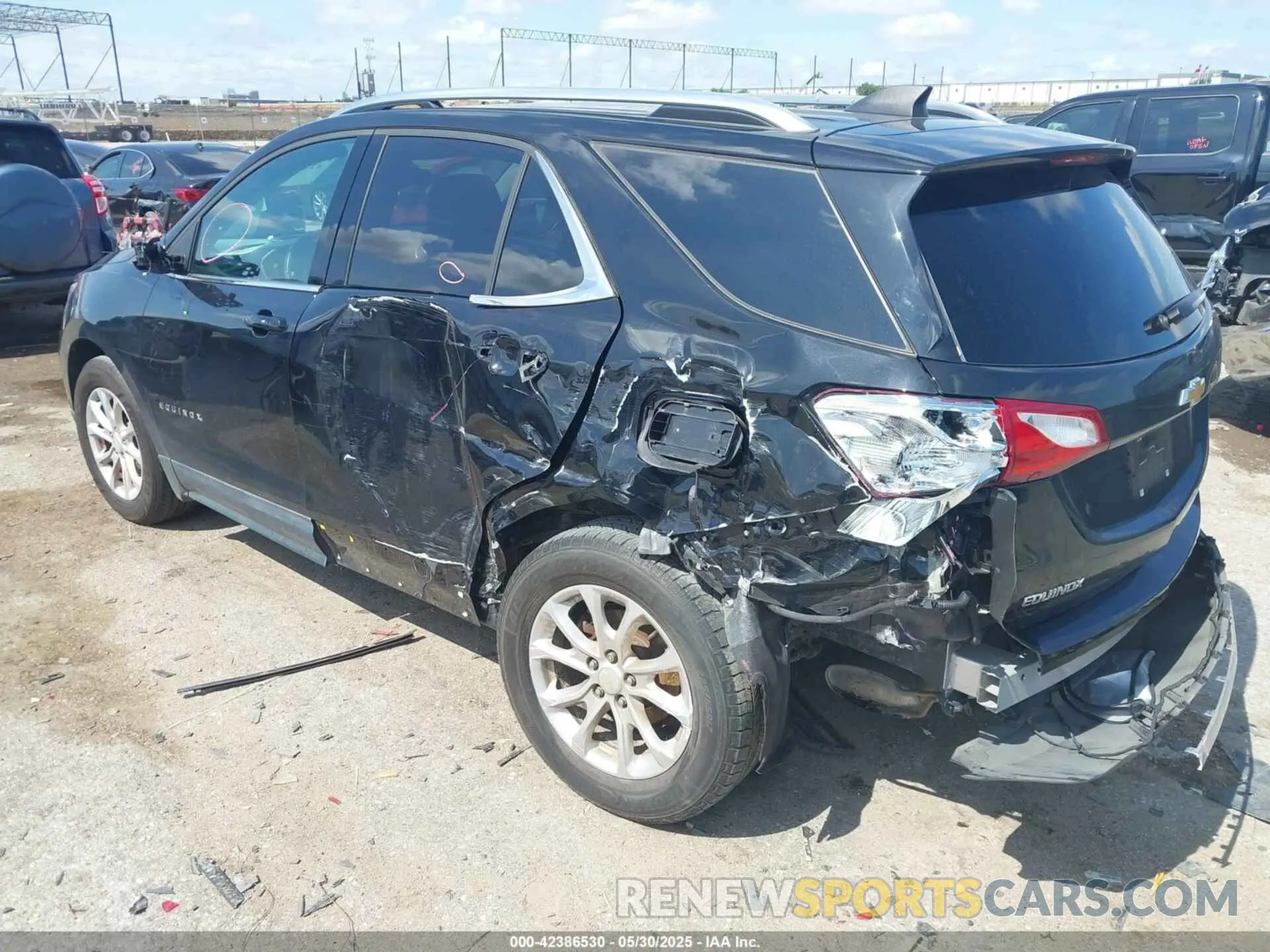 3 Photograph of a damaged car 2GNAXKEV9K6261127 CHEVROLET EQUINOX 2019
