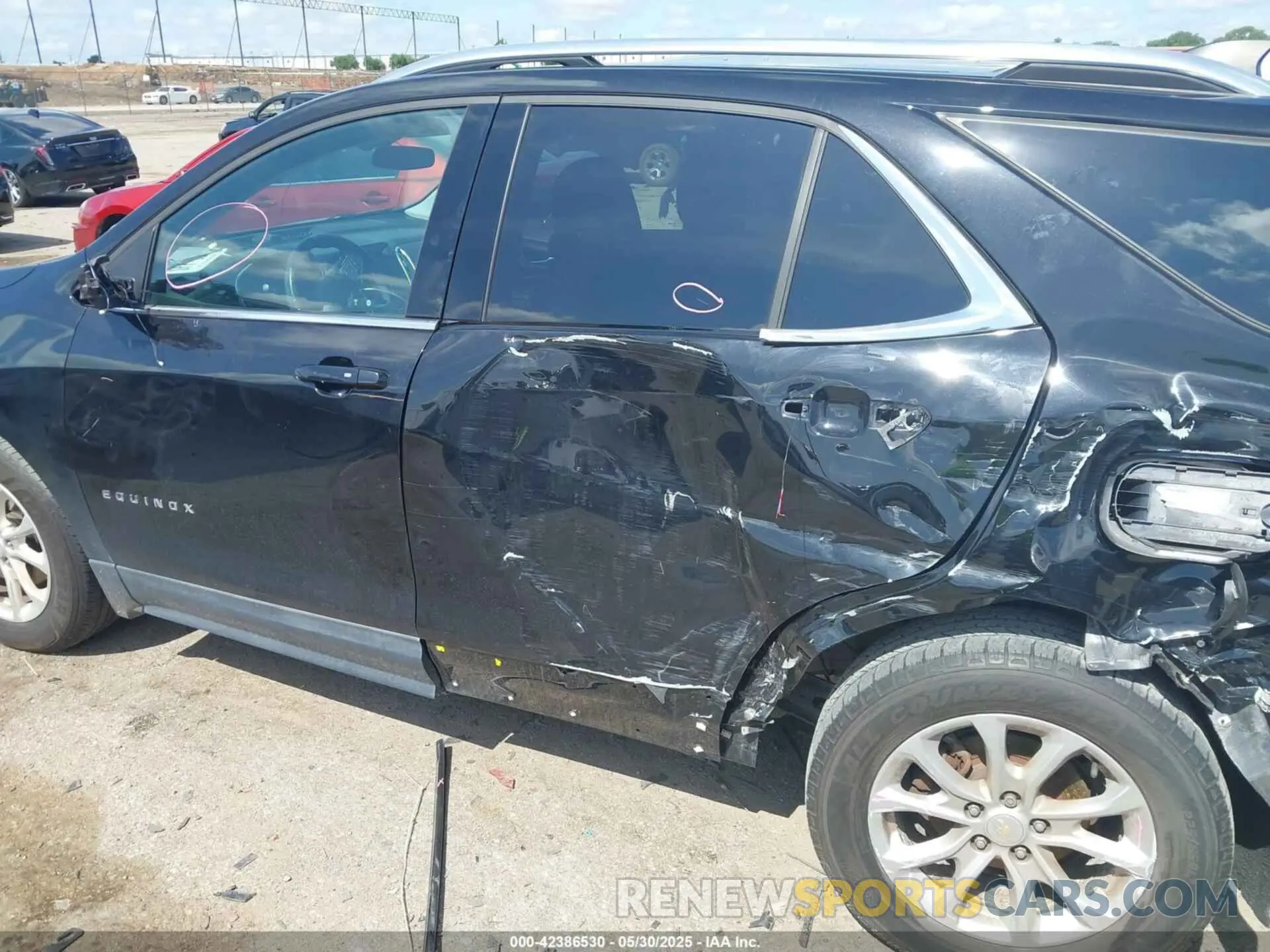 6 Photograph of a damaged car 2GNAXKEV9K6261127 CHEVROLET EQUINOX 2019
