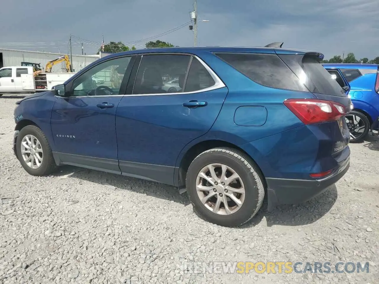 2 Photograph of a damaged car 2GNAXKEV9K6272063 CHEVROLET EQUINOX 2019
