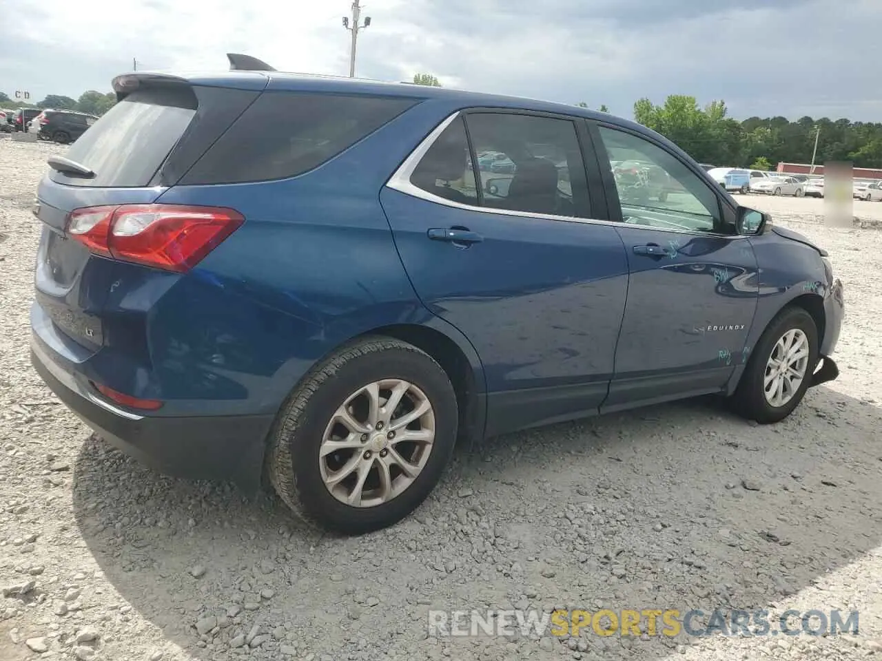 3 Photograph of a damaged car 2GNAXKEV9K6272063 CHEVROLET EQUINOX 2019