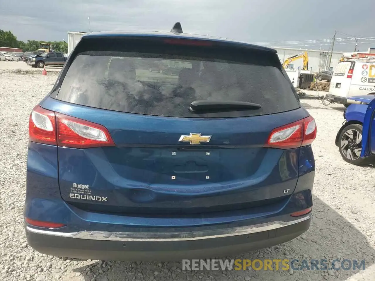 6 Photograph of a damaged car 2GNAXKEV9K6272063 CHEVROLET EQUINOX 2019