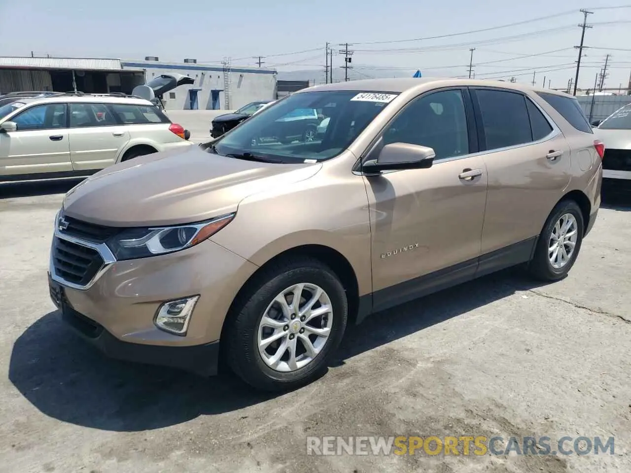 1 Photograph of a damaged car 2GNAXKEV9K6292524 CHEVROLET EQUINOX 2019