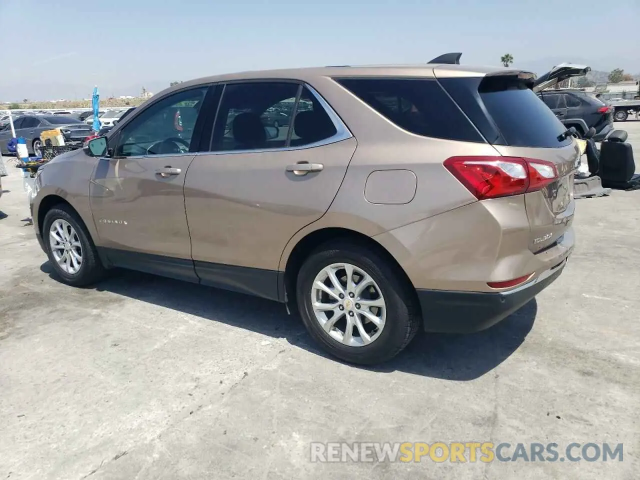 2 Photograph of a damaged car 2GNAXKEV9K6292524 CHEVROLET EQUINOX 2019